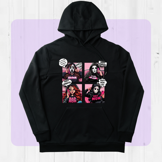 Bad Mom HORROR HOODIE/TSHIRT