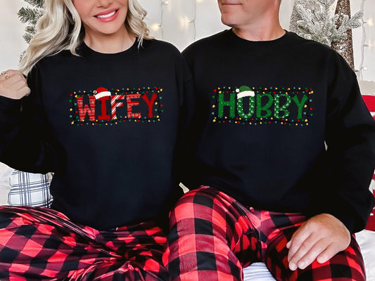 Hubby and Wife Shirt / Sweater