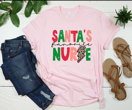 Santa’s Nurse Shirt/ Sweater