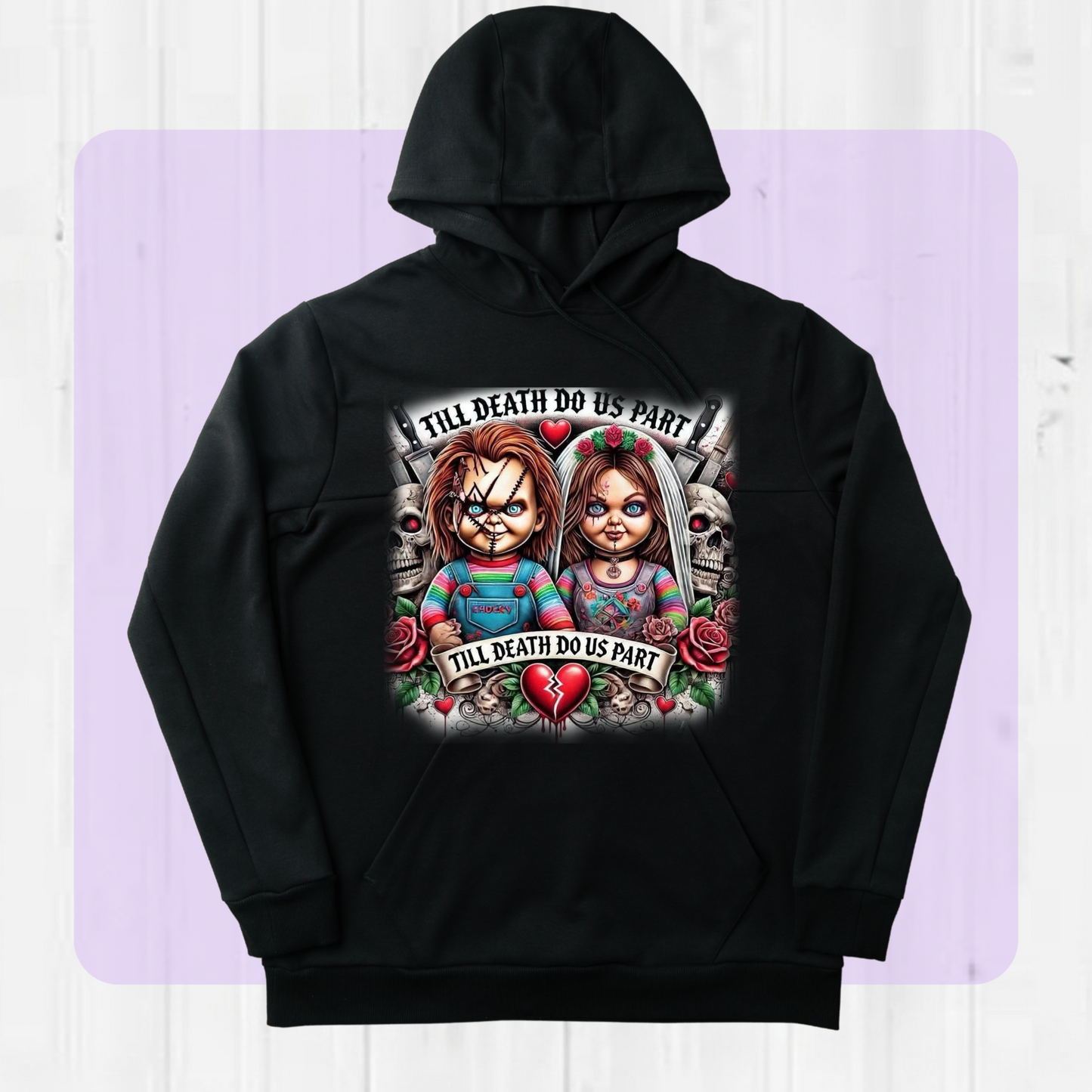 Till Death do us Part HORROR HOODIE/TSHIRT